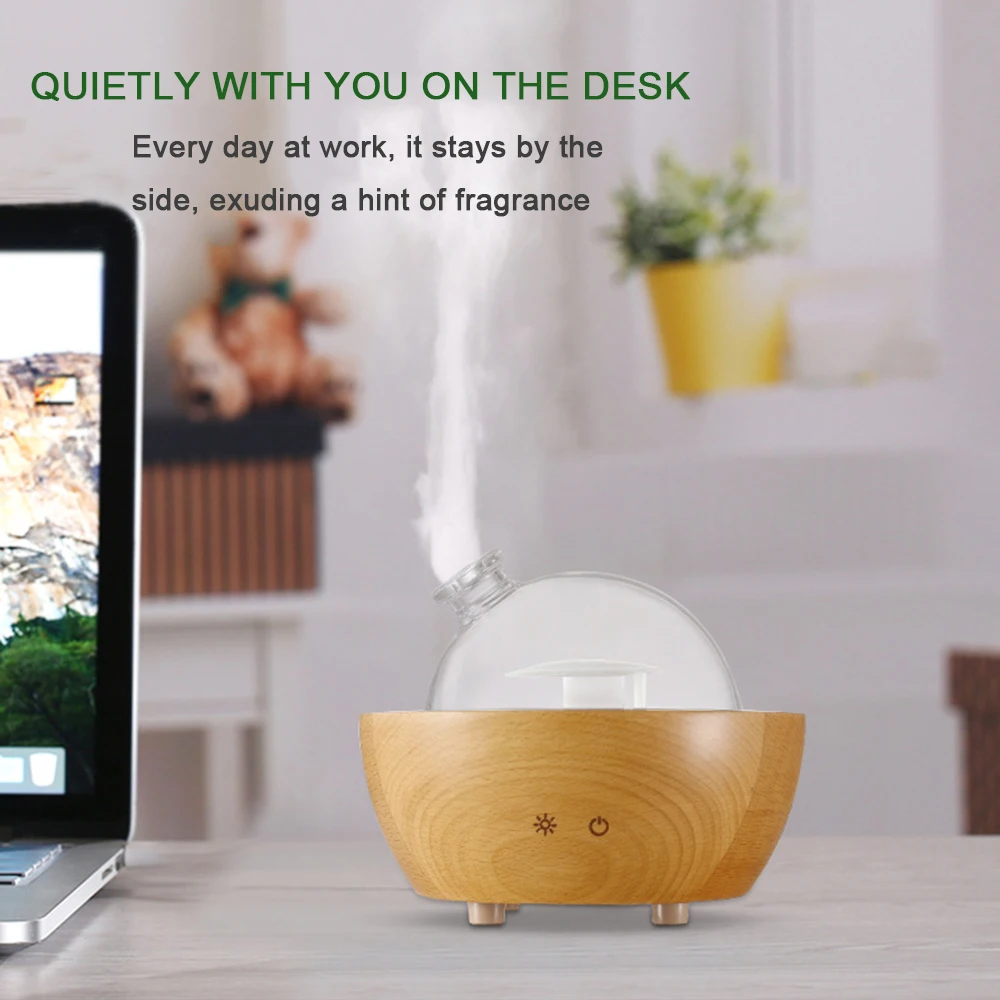 Aroma Diffuser With Essential Oil Atomiser And 7 Colour Lights_voghion.com