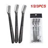 1/2/3PCS Eyebrow Trimmer Face Razor Eyebrow Portable Blades Shaver Knife Hair Remover Set Makeup Eyebrow Profiler Tools 1