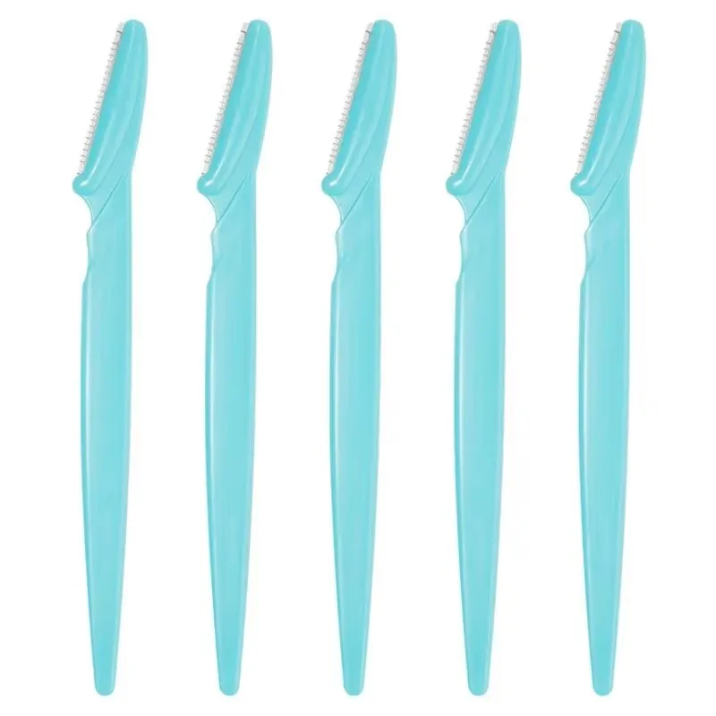 Stainless Steel Eyebrow Trimmer 5pcs Sharp Scratcher Eyebrow Scraper Trimmer Makeup And Repair Tool