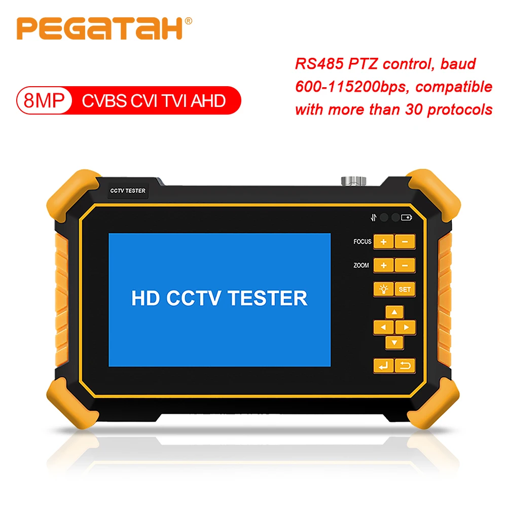 CCTV 테스터 4K AHD CVI TVI CVBS CCTV 아날로그 카메라 테스터, 4 인치 카메라 모니터, CFTV 미니 모니터, 8MP, 신제품 