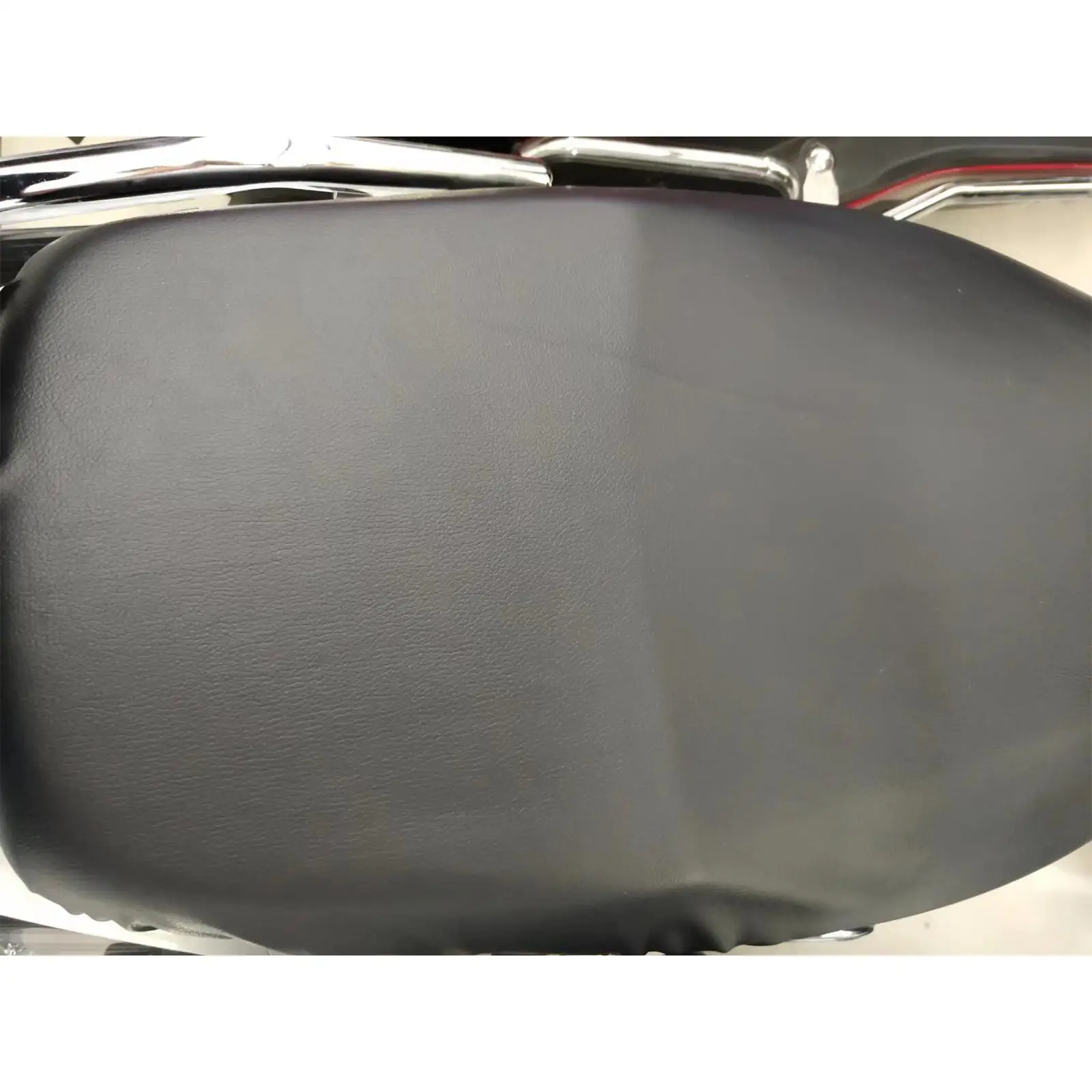 jaune Housse de selle de moto tout-terrain universelle en PVC souple durable antidérapant rayé coussin épais pour moto hors-route Yamaha pour Honda 