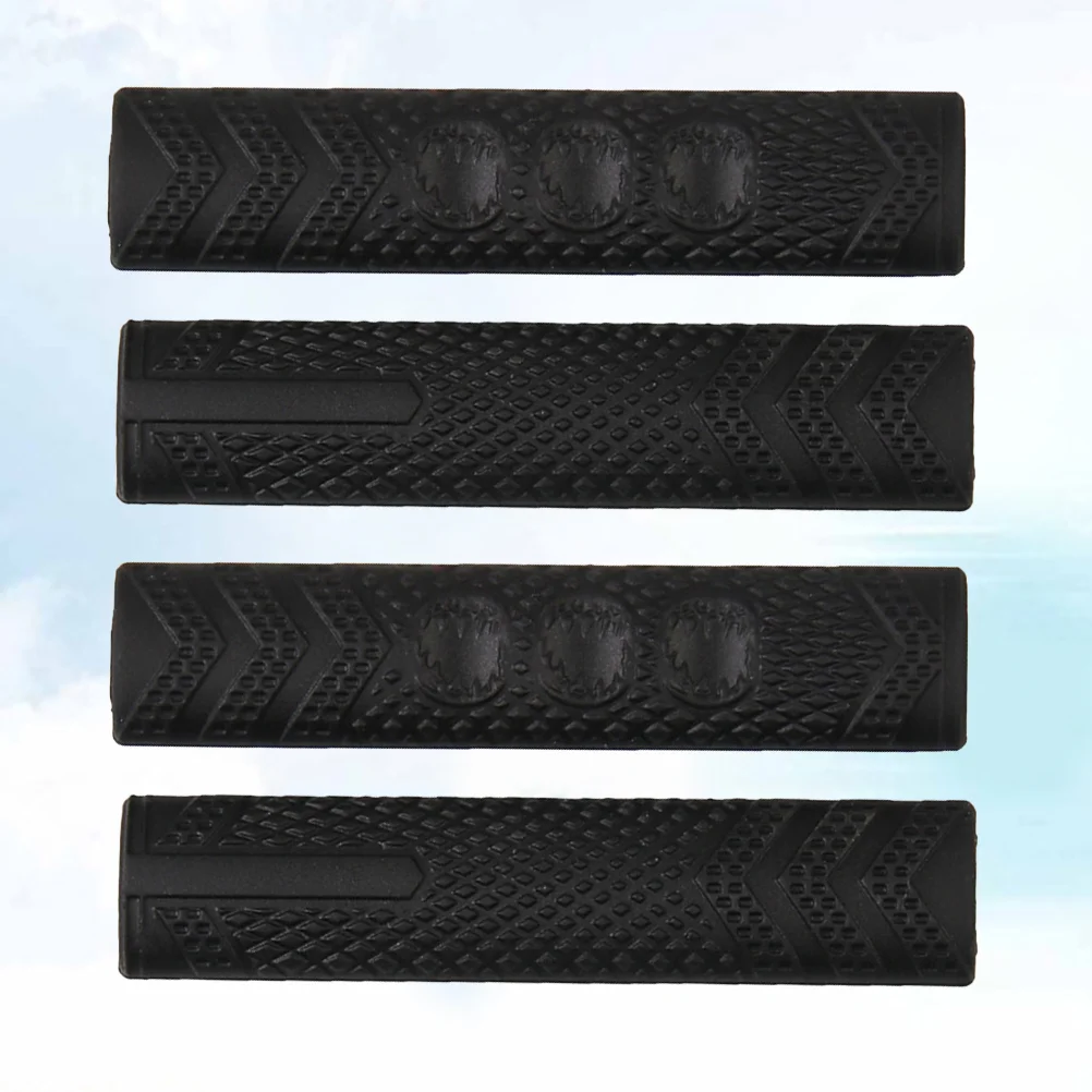 

4pcs Silicone Handlebar Grips Universal MTB Bike Non- Handlebar Covers Motorcycle Cycling Accessories Black