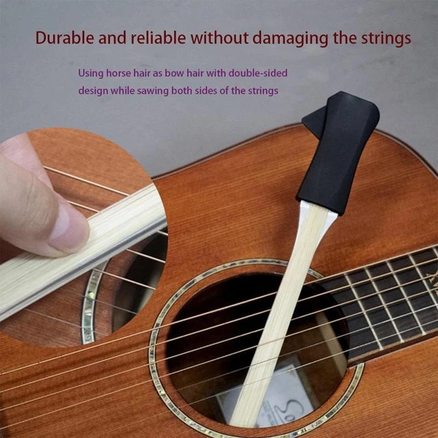 Pickaso Guitar Bow DoubleSided Guitar Accessory Bow With Builtin Pick