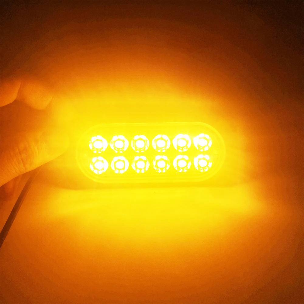 2x Ʈ 12V 24V 12smd LED   ׸ Ʈ  ڵ   ڹ ο ȭƮ ,  ȣ ABS