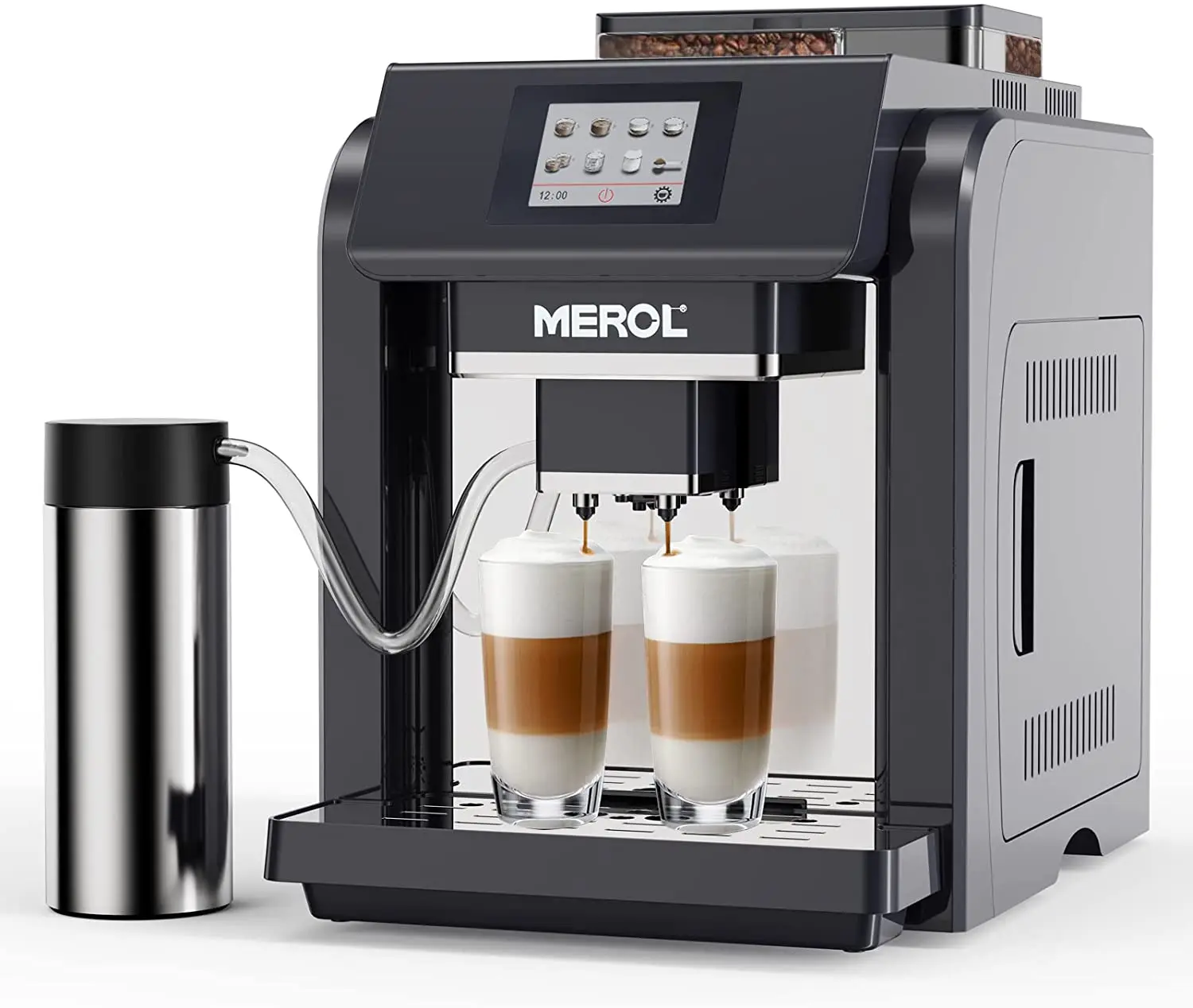 

Cappuccino Commercial Coffee Machine with grinder italian Automatic Processing Expresso Maker Manufacturer
