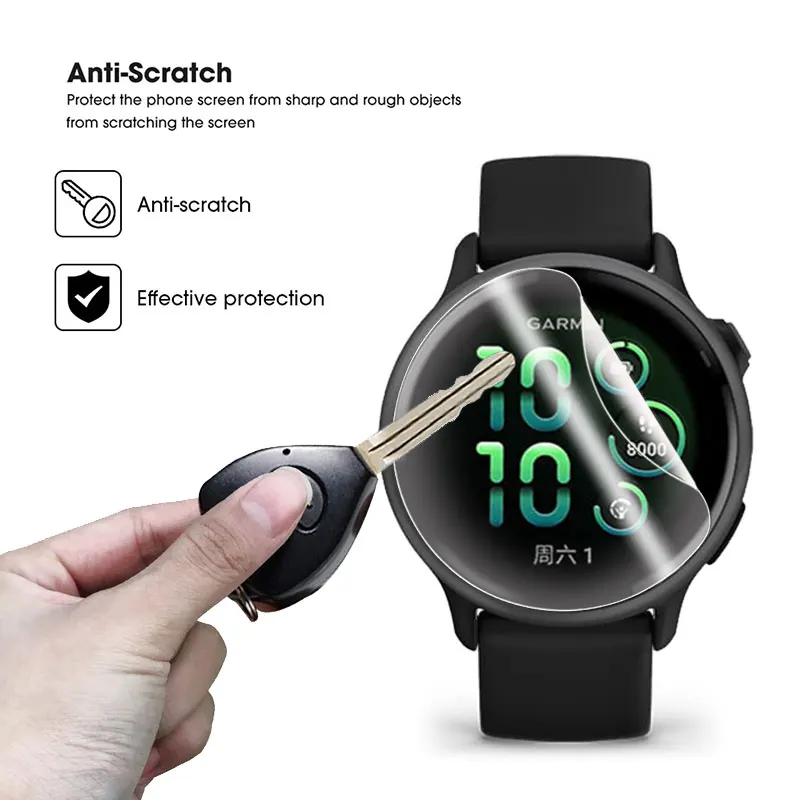 Hydrogel Screen Protector Film for Smartwatch - 1-5pcs Pack