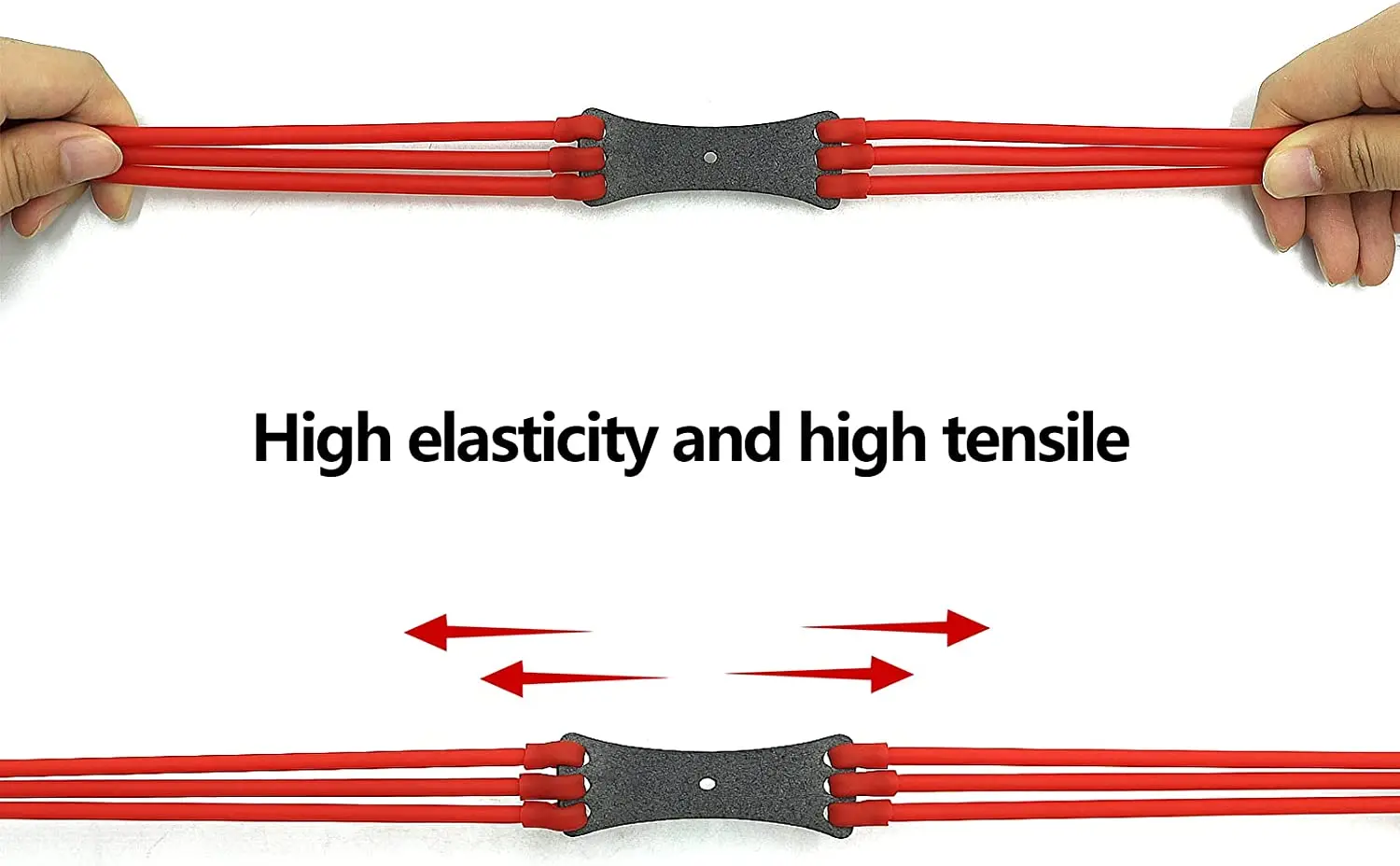 Set 6 Fionde Professionali Per Adulti - Con Elastici In Lattice Naturale Per Caccia, Pesca E Tiro