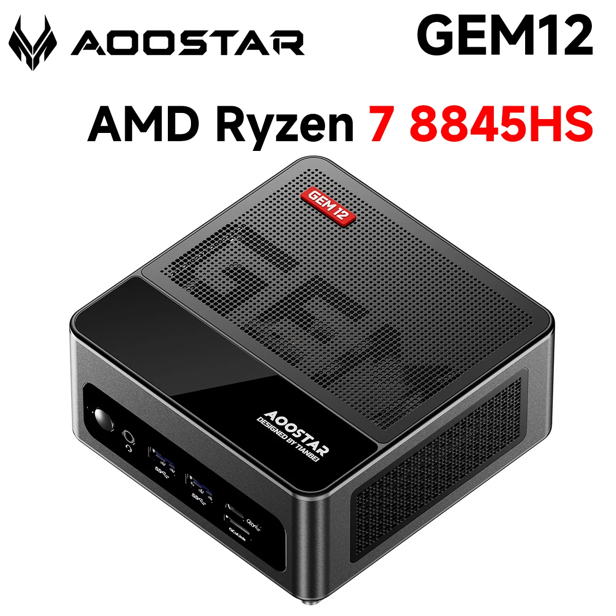 AOOSTAR ミニPC ryzen7 8745HS 32G/1TB