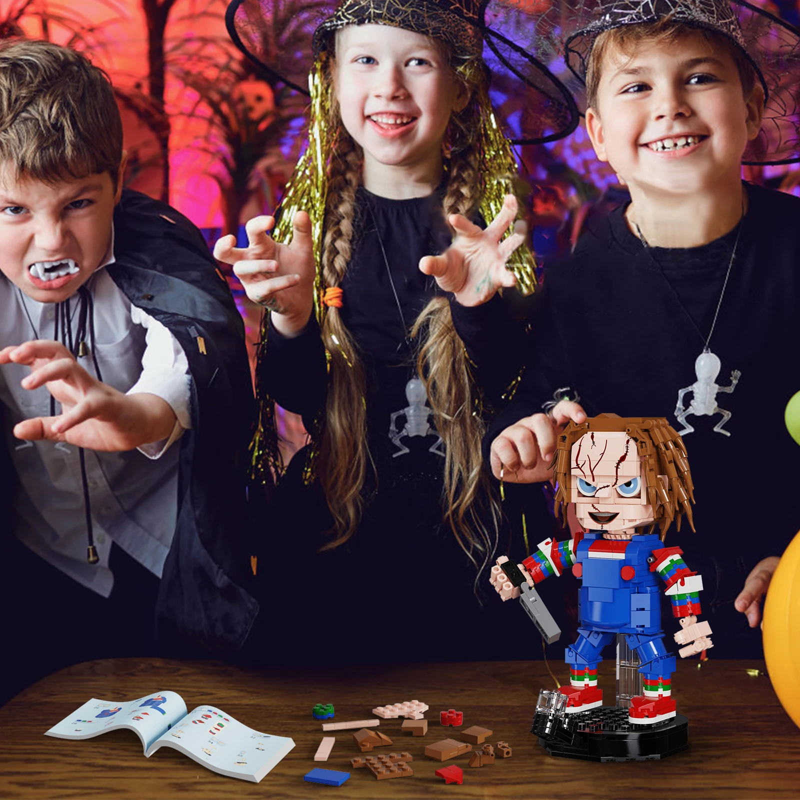 Blocs de construction Chucky et Tiffany