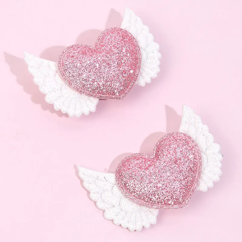 

2 шт., заколки для волос в виде сердца