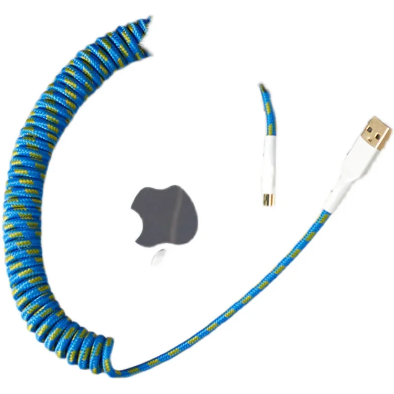 우산 로프 기계식 키보드 케이블 미니 usb 꼰 네트워크 고객 부족 데이터 연결 케이블