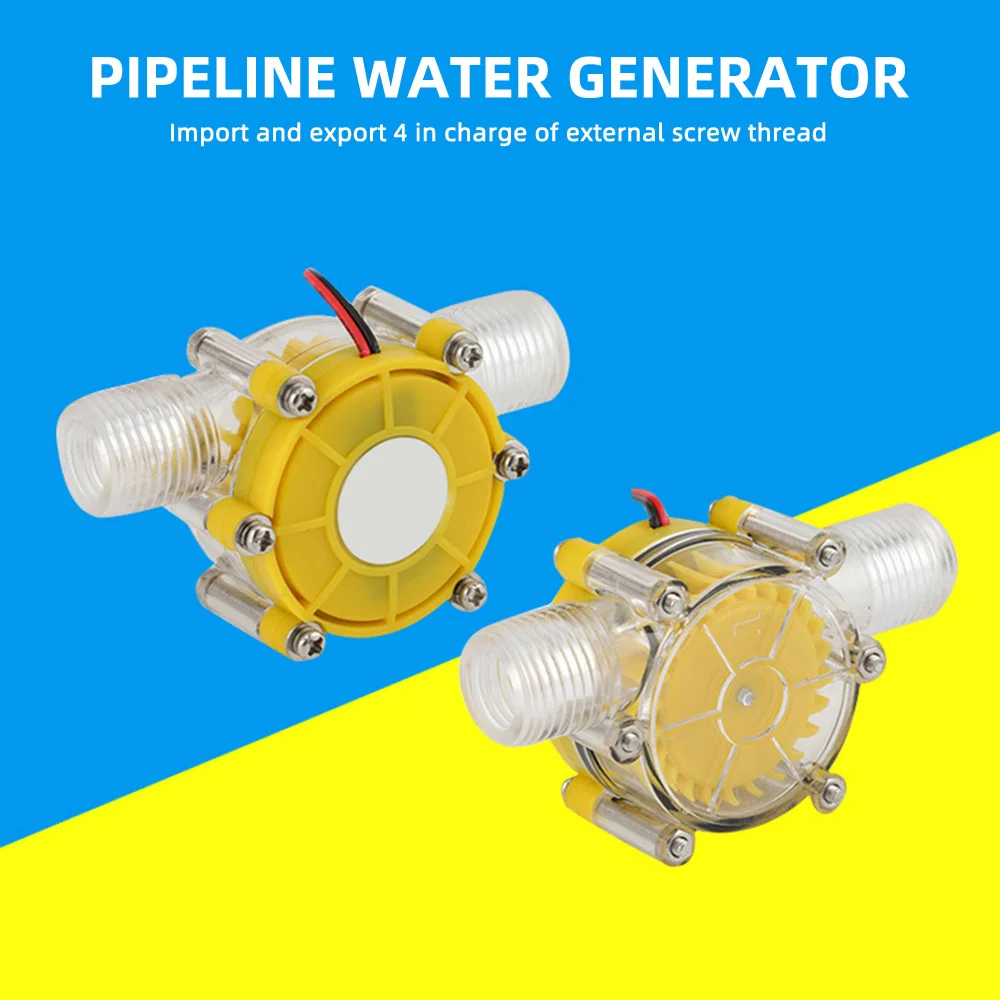 Micro Hydro Generator Turbine Flow Hydraulic Conversion Water Flow Energy Generator DC 5V 12V 0-80V hydroelectric generator