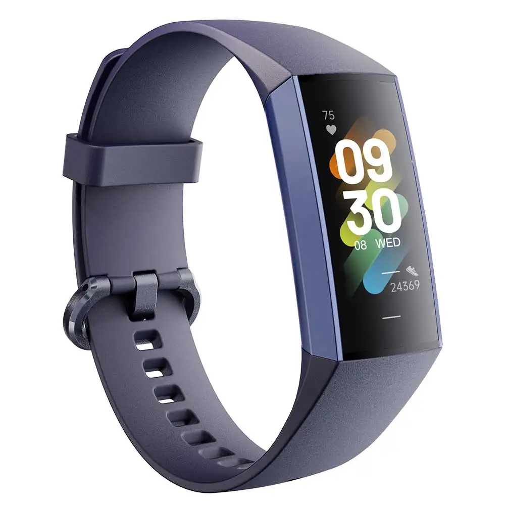 

Fitness Tracker Activity Tracker 1.1" AMOLED Color Display Smart Watch Smart Wristband Health Monitor Pedometer IP68 Waterproof.