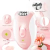 Kemei Epilator Man Women Electric Lady Body Hair Remover Removal Shaver Leg Armpit Face Hair Depilatory Rechargeable 2 Speeds 5