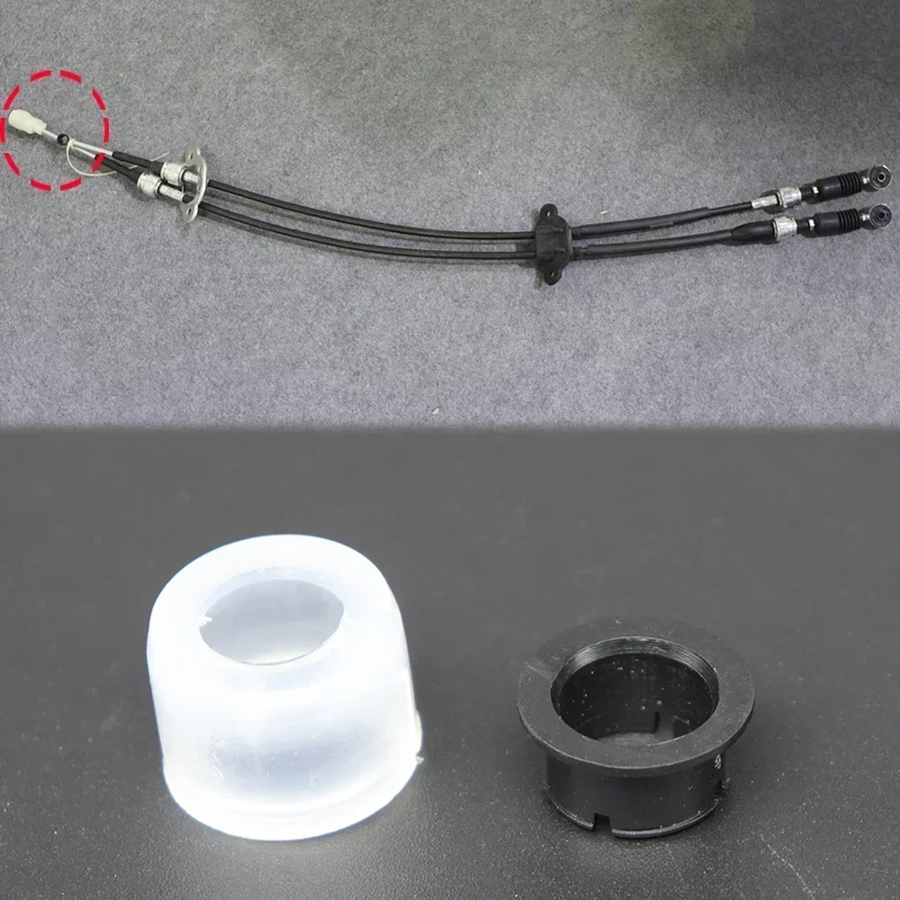 Car Manual Gearbox Shift Cable Linkage Control Bush Shifter Lever Connect Rod Bushing Chevrolet Matiz M200 M250 2005-2013