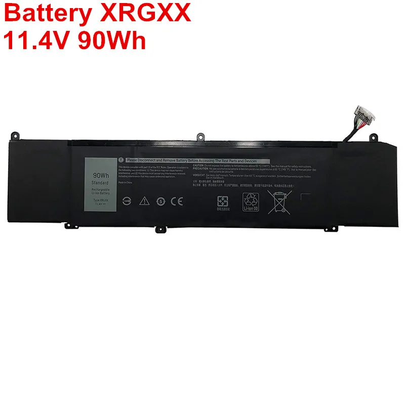 

New 90WH XRGXX Notebook Battery For Dell Alienware M15 M17 R1 ALW15M-D1735R R1725S R1735R R1738R G5 5590 G7 7590 7790 06YV0V