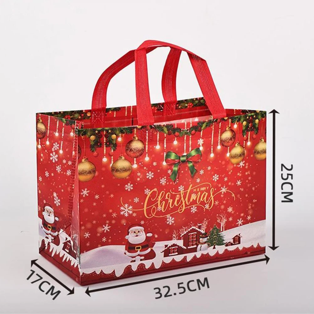 Gift Bags Non Woven Fabric Waterproof Christmas Party
