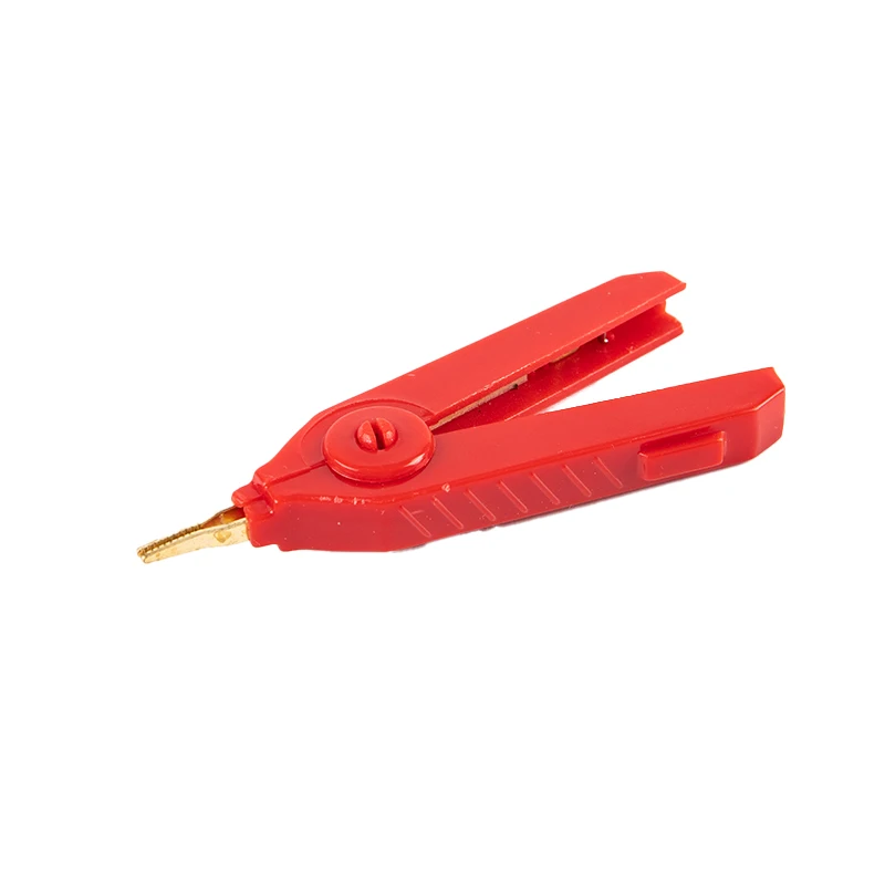 LCR-Plated Copper Alligator Clip Kelvin Four Clip Duckbill Clips 2pcs/set