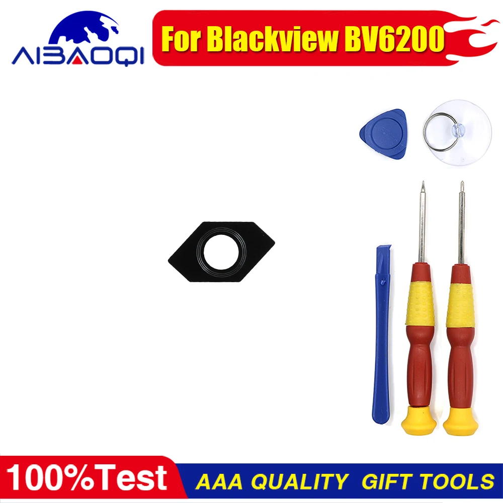 

XUNQIYI 100% New Original Blackview BV6200 Camera Lens Repair Accessories Parts Camera Lens Free Tools