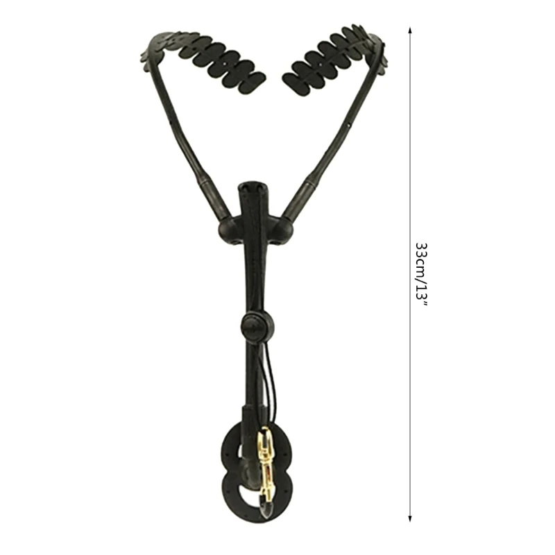 Saxophone Accessories Adjustable Saxophone Neck Strap Sling Comfortable Shoulder Harness Double Shoulder Straps