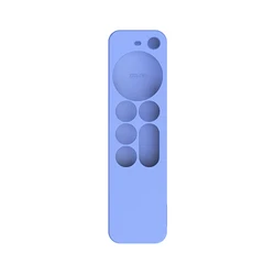 Portable Dustproof Soft Silicone Remote Control Cover (Luminous Blue)