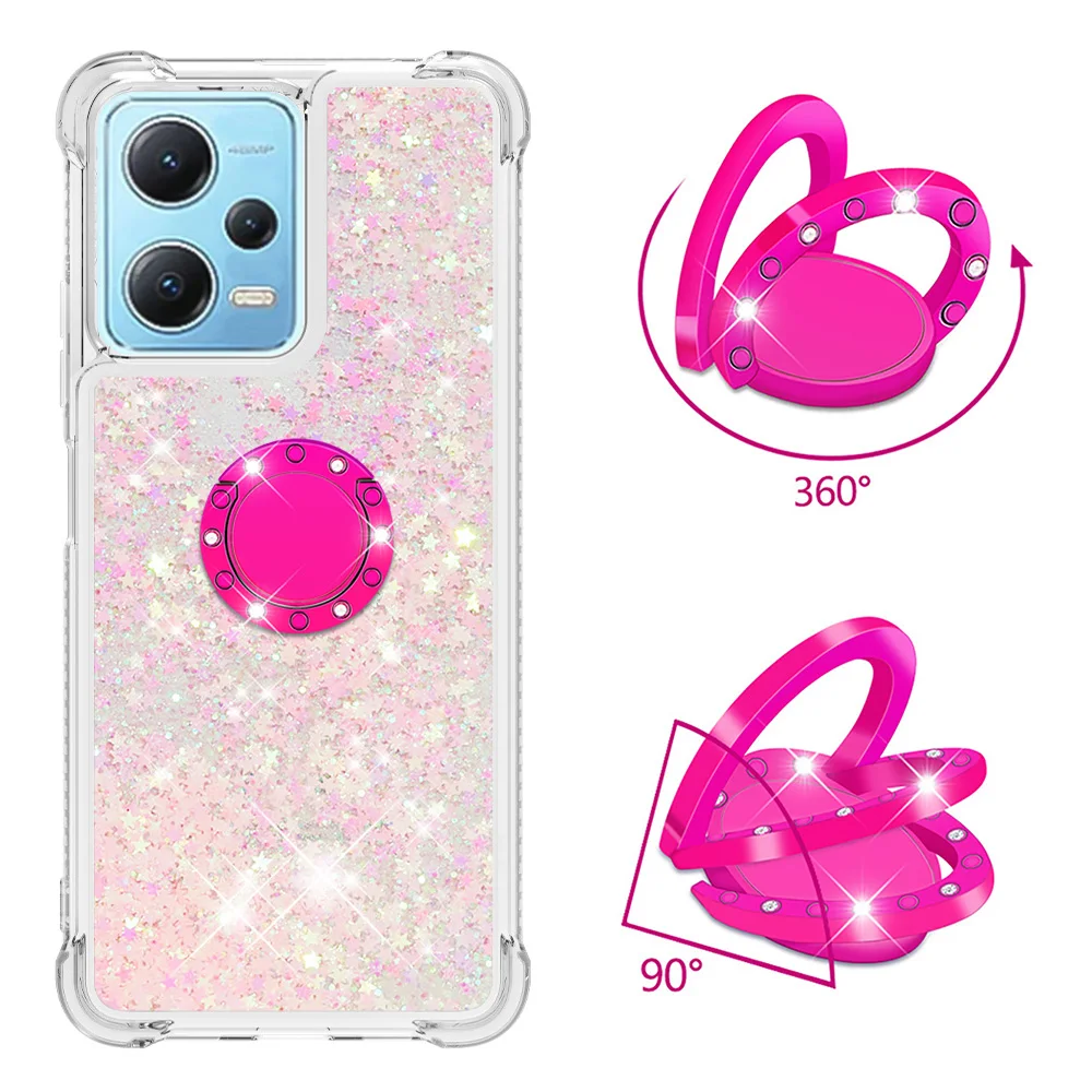 まいまい3ケース Glitter Quicksand Case For Xiaomi Redmi Note 13 12 12c 13c