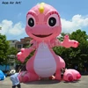 Entertaining 4mH Inflatable Dinosaur Cartoon Mascot For Outdoor Party Event Exhibition/Advertising Made By Ace Air Art 2