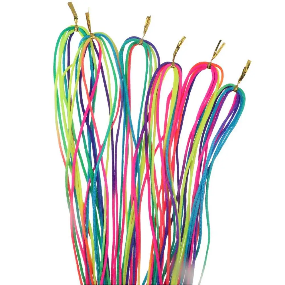 Women Girls Woven Rope Silk thread Webbing DIY Hair Accessories Hair Styling Tool Twist Knitting Braided Hair Rope
