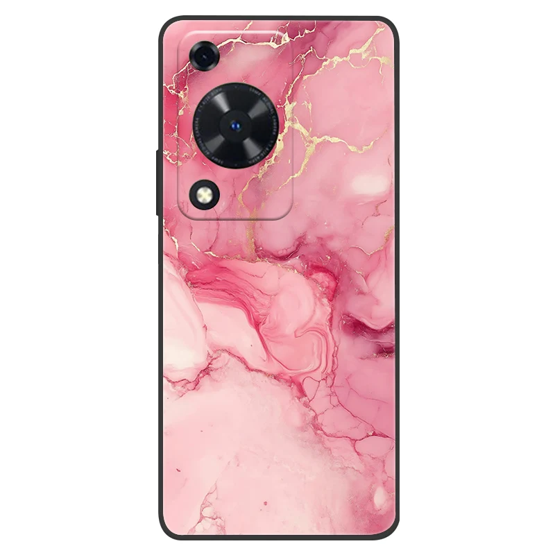 Marble Soft Matte Silicone Back Cover – Full Coverage Phone Shell