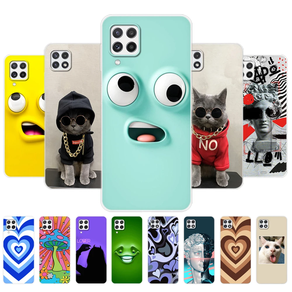 Per Samsung A22 Custodia Cover Posteriore Per Samsung Galaxy A22 A22S 5G 4G Galaxy 22 A 22 Custodia Morbida In Silicone Tpu Per Paraurti