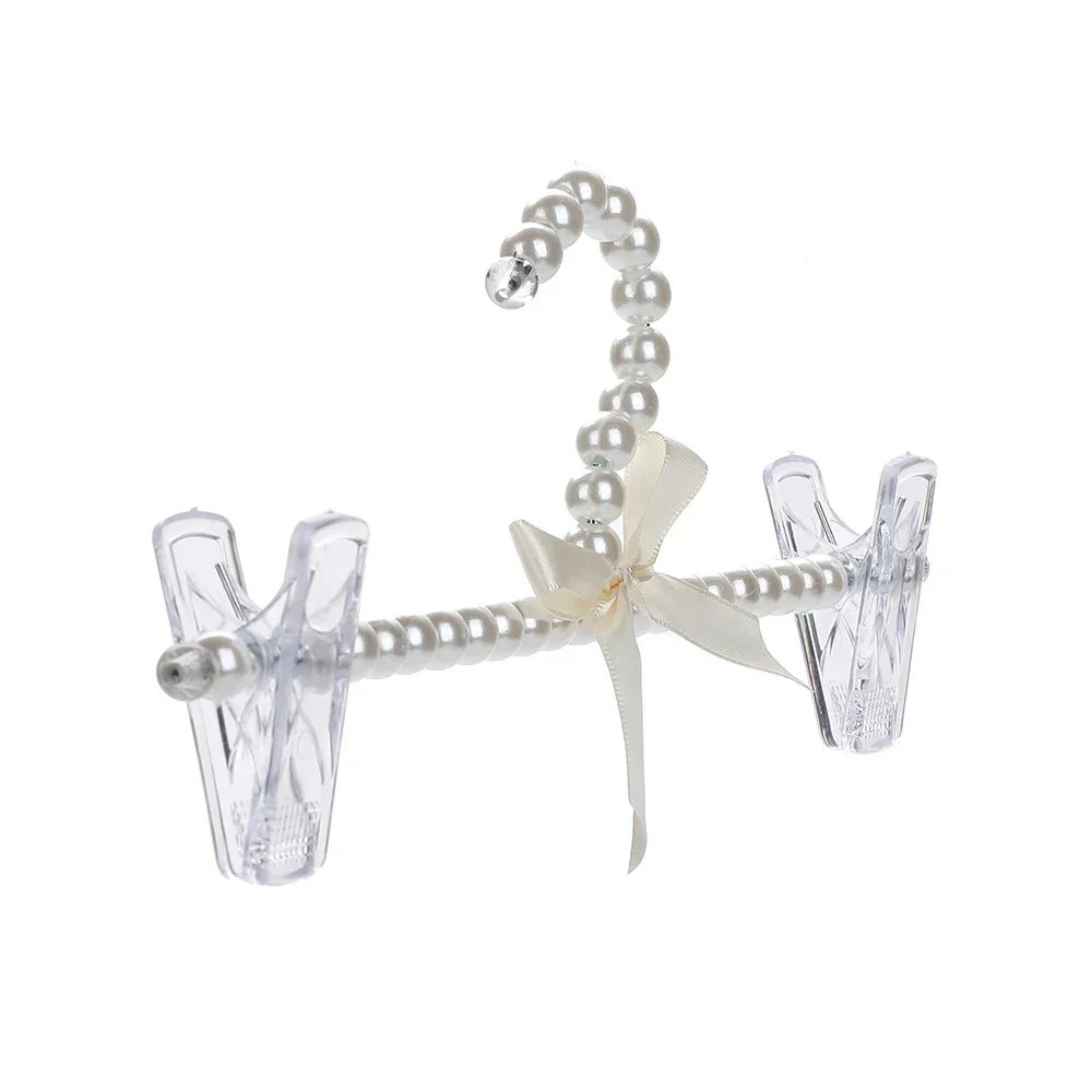 Lot De 10 Cintres PLASTIK Noir Ou Blanc - Cintre Et Crochet