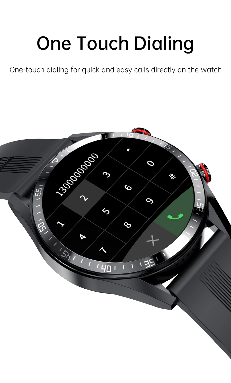 2022 New 454*454 Screen Smart Watch Always Display The Time Bluetooth Call Local Music Smartwatch Mens For Android HUAWEI IOS