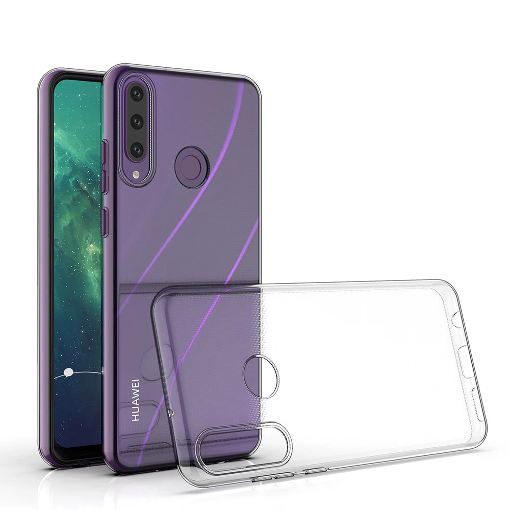 Clear Silicone Soft Back Phone Case - Transparent Protective Cover