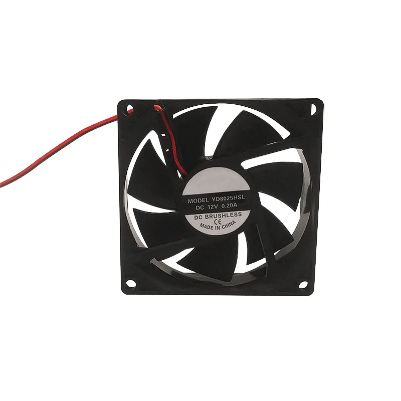 Brushless DC Cooling Fan 80*25mm 90*25mm CPU Cooling Fans 5V 12V 24V