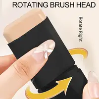 Bâton de fond de teint anti-cernes imperméable avec brosse, tout-en-un, longue durée, contrôle de l'huile, maquillage éclaircissant, finition mate naturelle 4