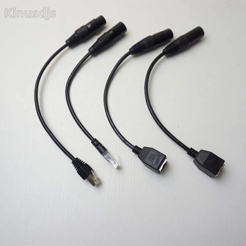 

Кабель-удлинитель XLR 3 конт. (штекер)/RJ45 (разъем), адаптер