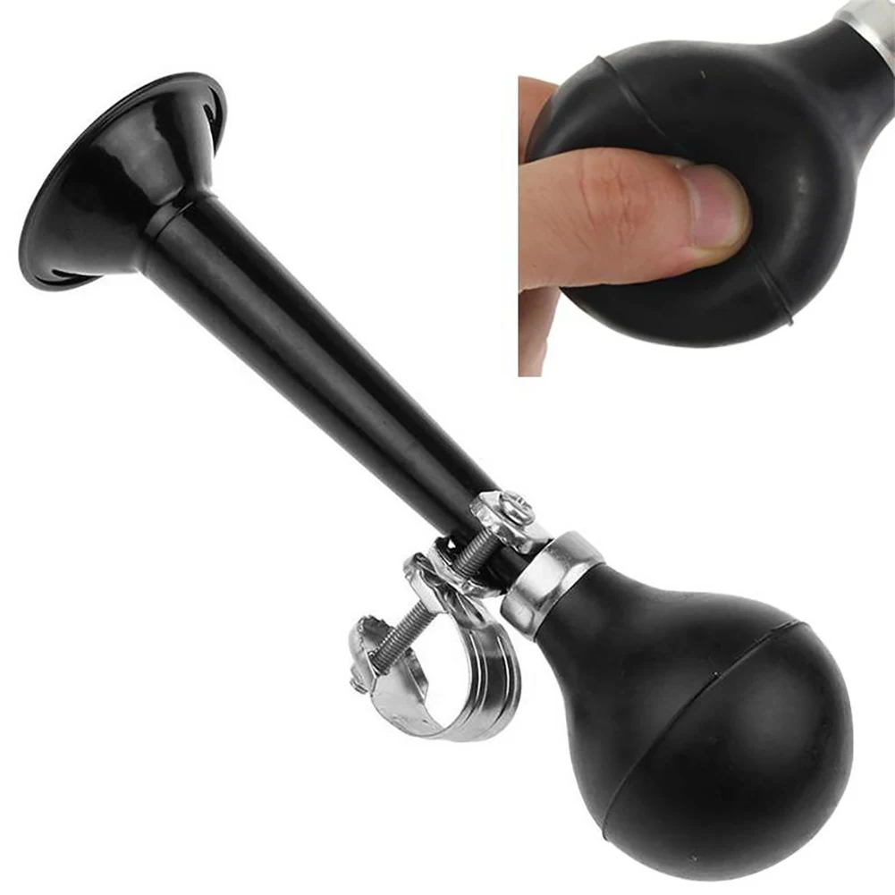 Bicycle Bell Loud Universal Mini Vintage MTB Safety Cycling Handlebar Bell Ring with Rubber Light for Outdoor