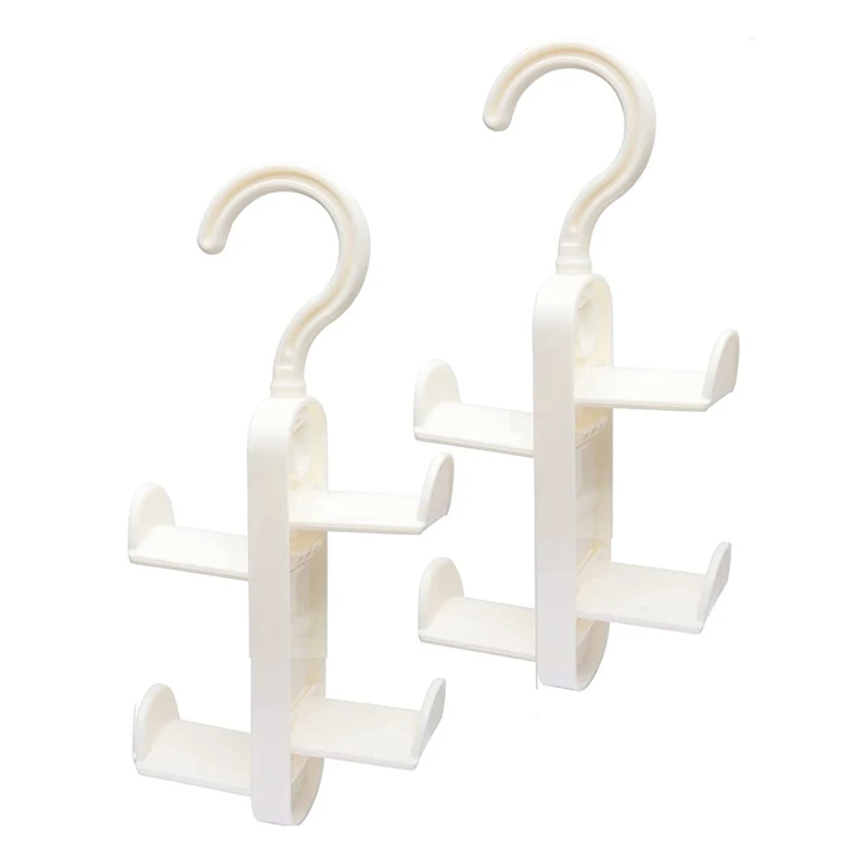 

10 Pack Closet Organizers And Storage Purse Hanger For Closet Organizer Magic Space Saving Hangers,Purse Organizer White