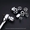 6-24mm 3/8" Square Drive Socket Bit Removal Tools for Wrench Socket Power Tool Accessories CRV Spanner Ratchet Wrench Nut 6