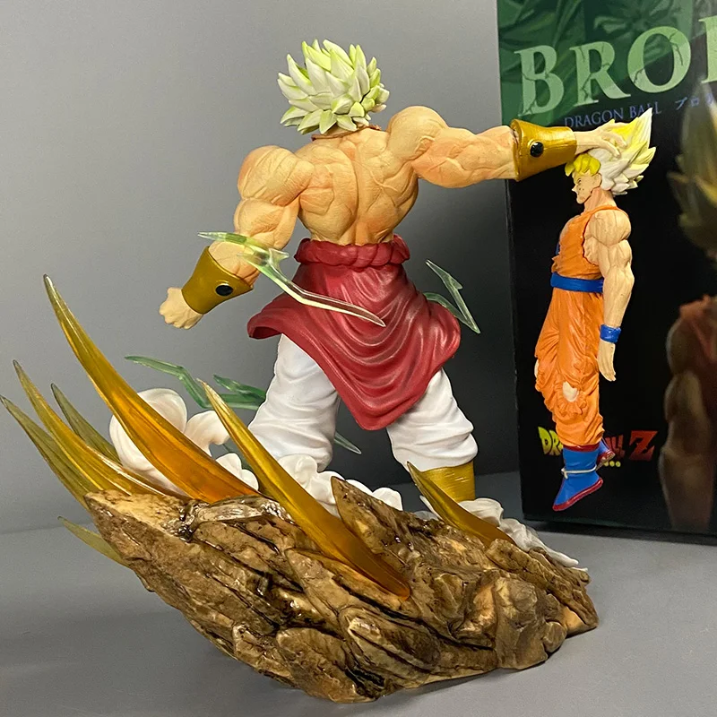Dragon Ball Z Broly Goku Figurine Statue Collection Jouet Manga Anime