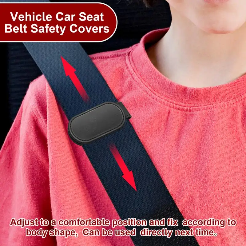 Car Seat Belt Positioner Universal Car Seat Belt Shoulder Neck Strap Positioner Adjuster magnetic clip fastening and removing seat belt positioner