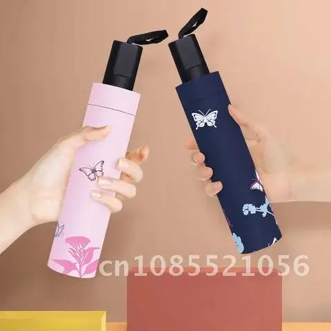 

Automatic Yellow Cartoon Design Windproof UV Protect Umbrella For Women Girl Sunny And Rainy Folding