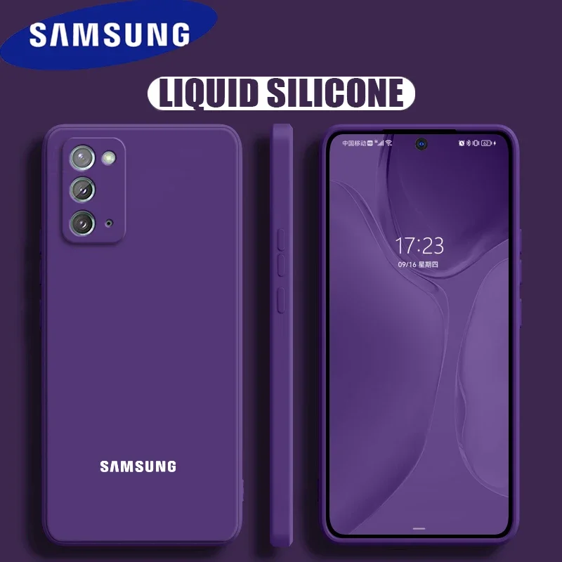 Premium Liquid Silicone Phone Case - Ultra-Slim, Shockproof Protective Cover