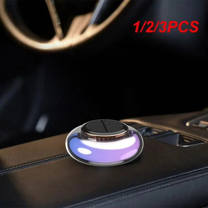 

1/2/3PCS Car Perfume Solar Driven Charging Gentle Stylish Universal Creative Car Interior Accessories Car Solar Aromatherapy