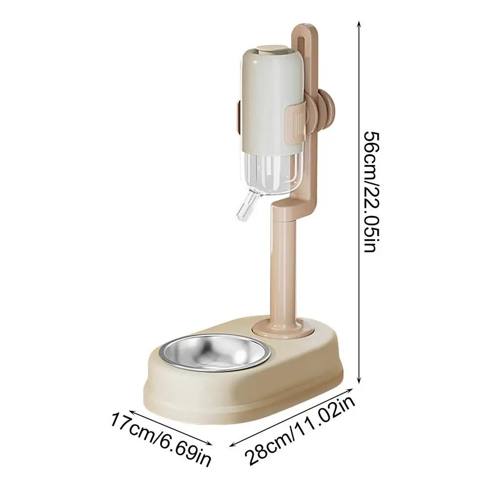 thumbnail image 1 of Comederos y bebederos para mascotas Comederos automáticos Comedero para perros Dispensador de agua Comedero automático antigoteo de fácil limpieza Comedero para mascotas, 1 of 5