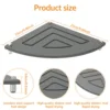 Strong Absorbent Diatomite Sink Tray Sink Caddy Organizer Instant Dry Sink Organizer Reusable Diatomite Bathroom Storage Holder 3