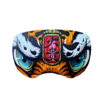 Professional Soft Bag Snow Goggle Protector Full Color Printing Stretchy Ski Goggle Cover 1