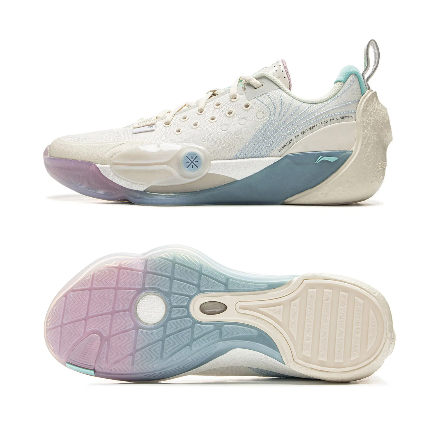LI-NING Way of Wade 11 Tênis de Basquete Profissional Leve ABAU049