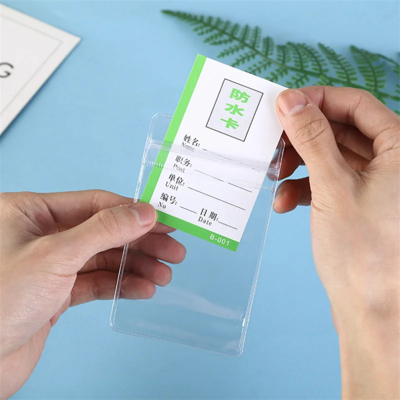 10pcs Pvc Id Credit Card Holder Plastic Card Protector Case Protect Credit Cards Bank Holder Cover wallet card holder,card holder,credit card holder,id card holder,id card case,card sleeve,card sleeves