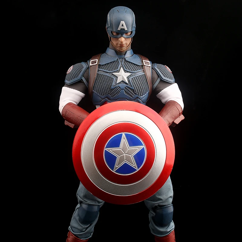 

Marvel Captain America Action Figure 1/6 12 Inches The Avengers Cloth Garmentfigurine Collectible Model Children Toys Free Shipp